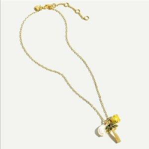J crew beachy charm necklace NWT